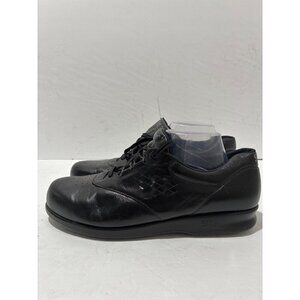 SAS Free Time Leather Diabetic Walking Shoes Tripad Comfort Black W Size 11 M  9